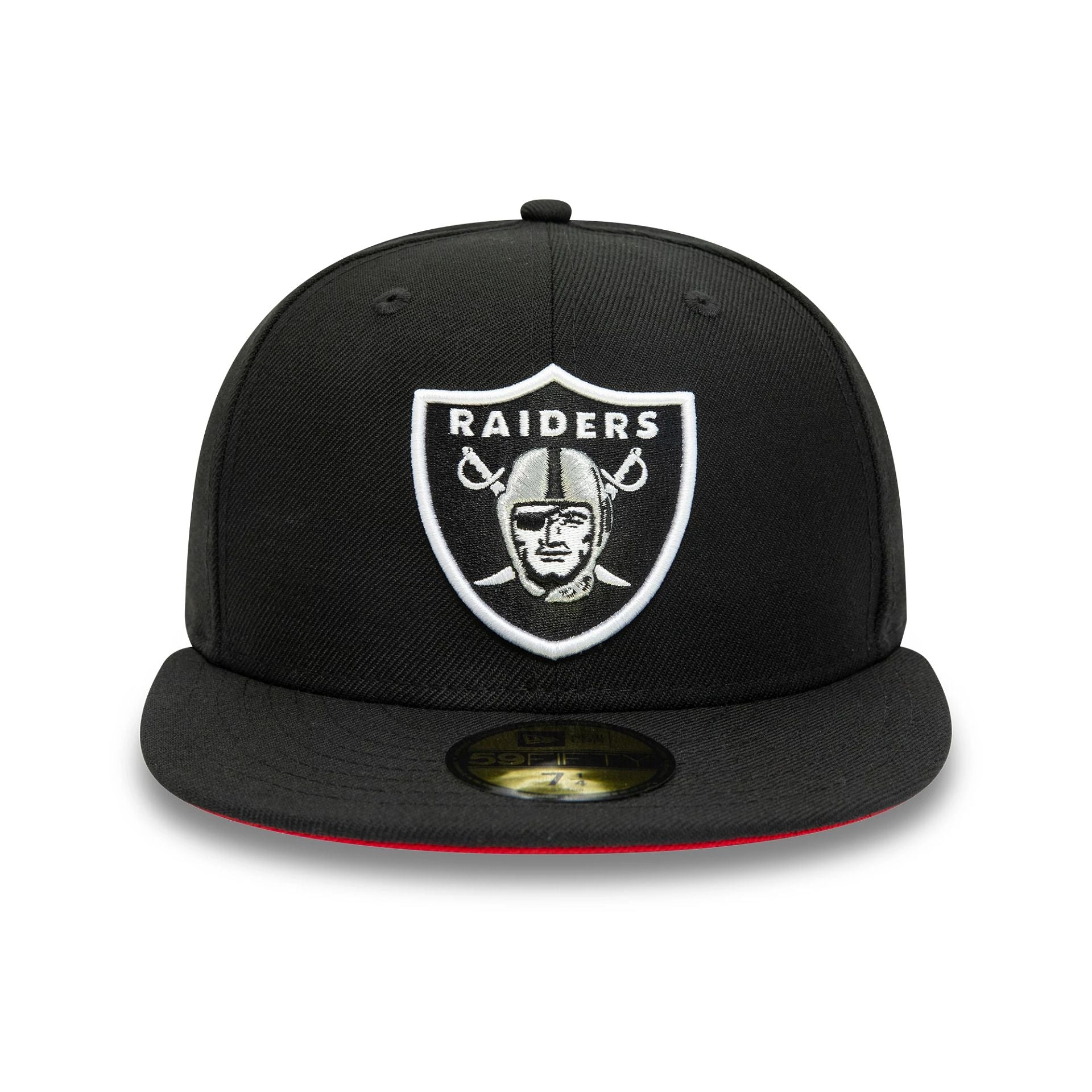 This is a Las Vegas Raiders NFL Triple Threat 59FIFTY Fitted Cap 3