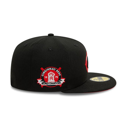 This is a Cincinnati Reds World Series Black 59FIFTY Fitted Cap 5