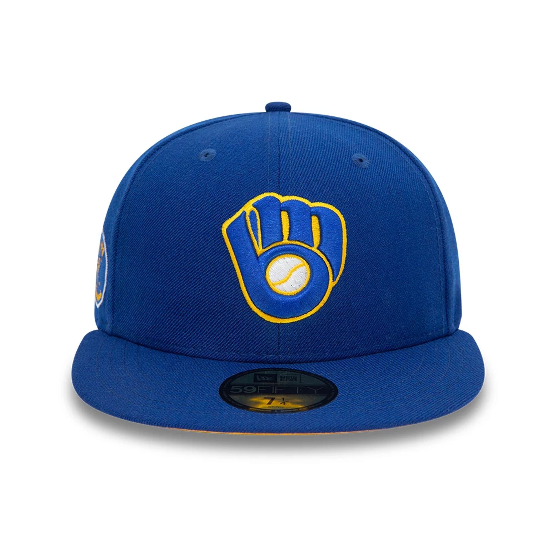 This is a Milwaukee Brewers All Star Game Blue 59FIFTY Fitted Cap 3