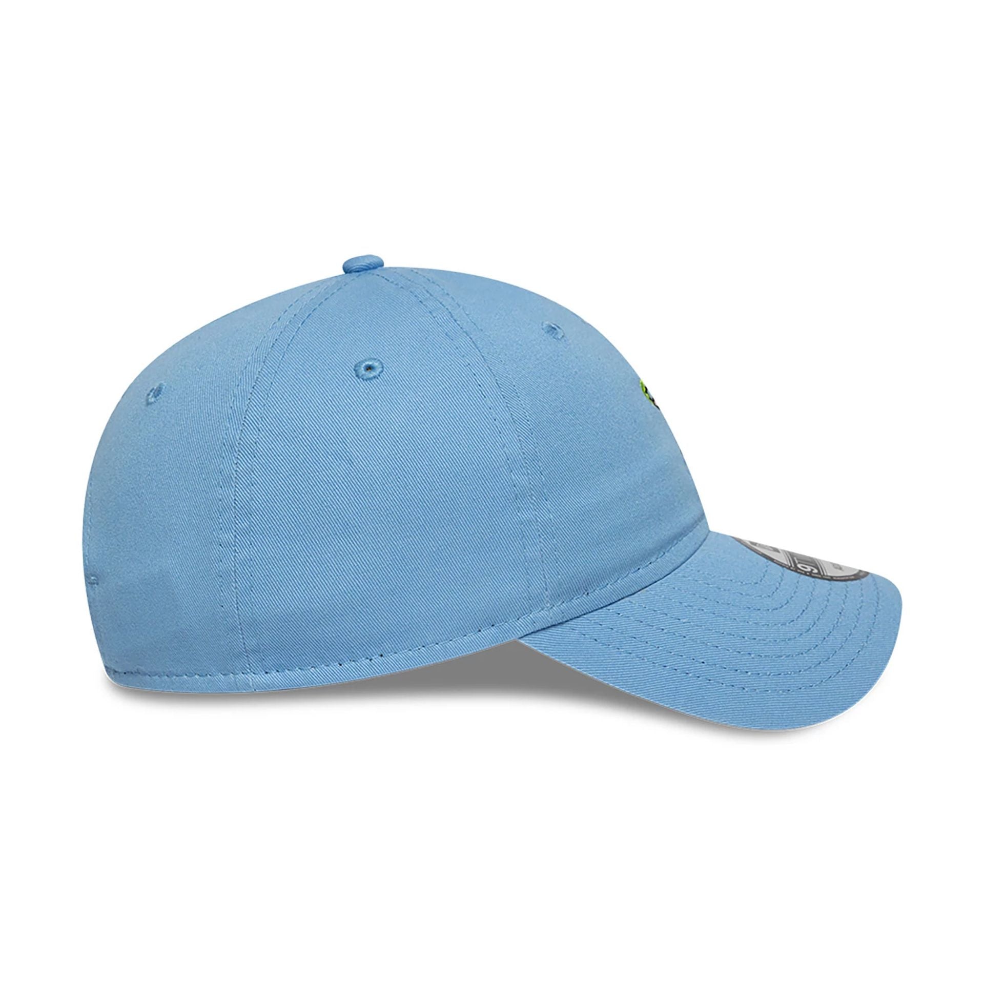 This is a New Era Micro Food'N'Drink Pastel Blue 9TWENTY Adjustable Cap 6