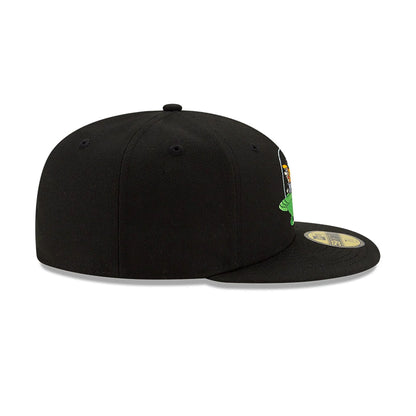 This is a The Jetsons Group Black 59FIFTY Fitted Cap 6