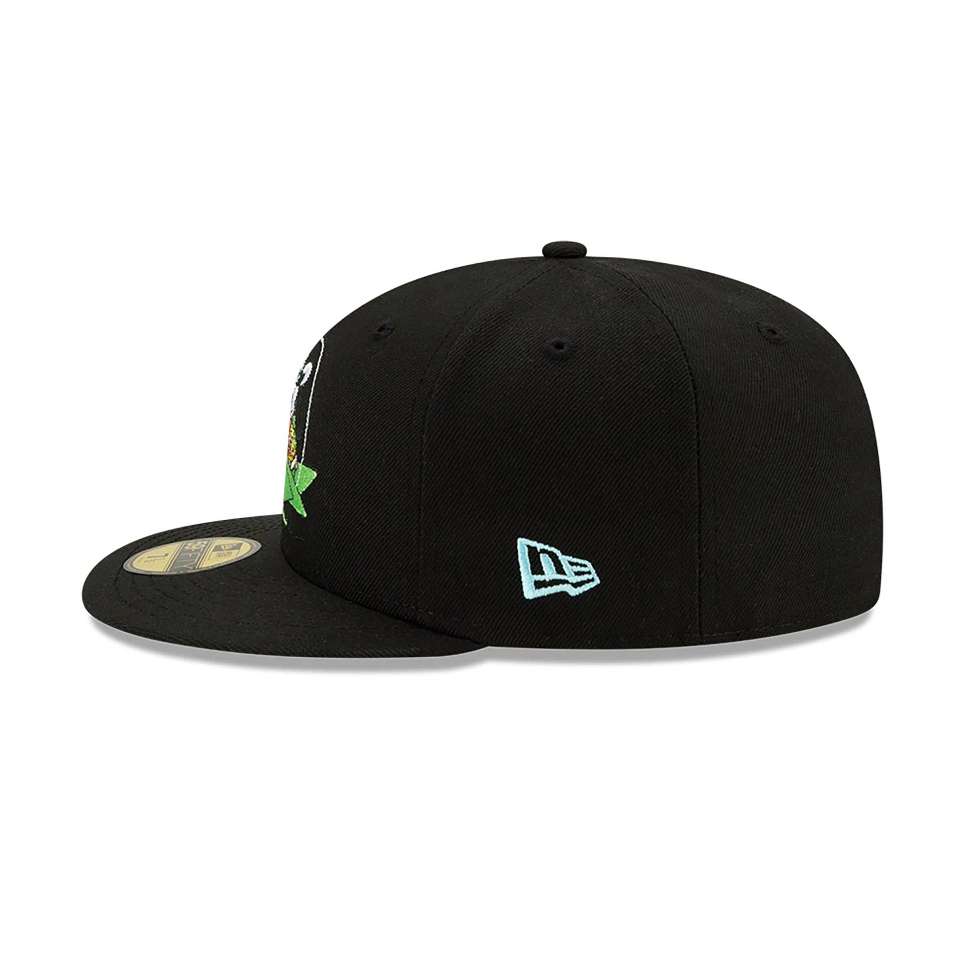 This is a The Jetsons Group Black 59FIFTY Fitted Cap 7