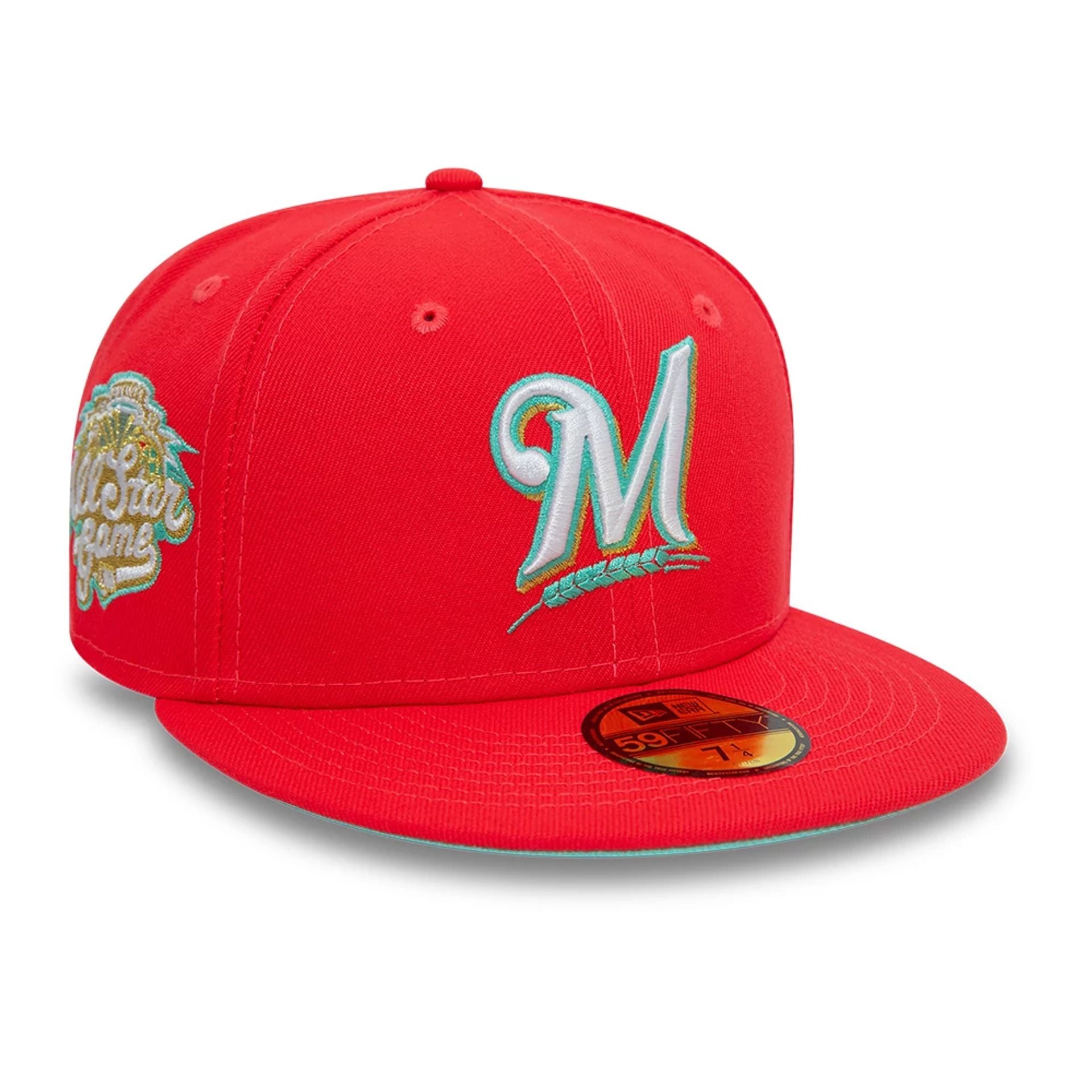 New era 59fifty Milwaukee Brewers outlet Size 7 5/8