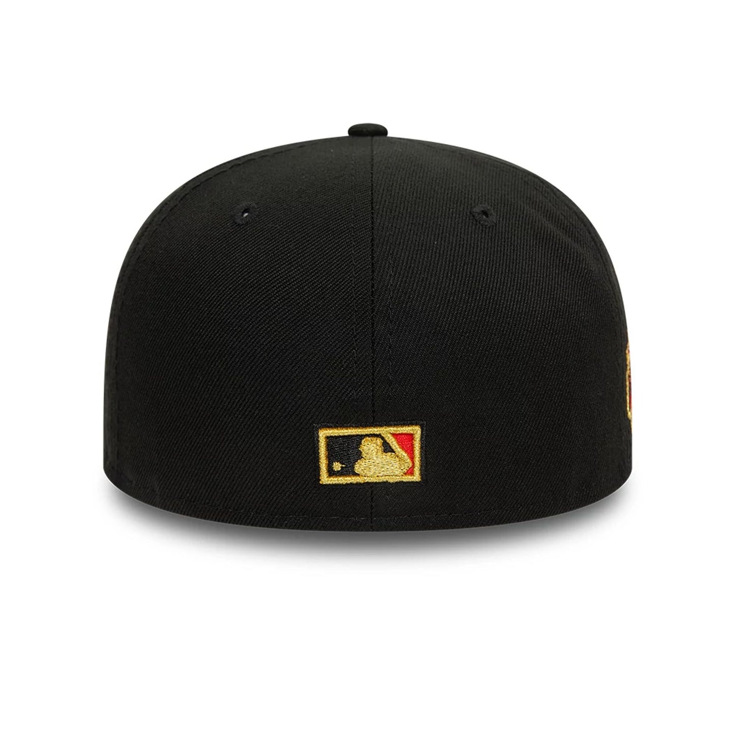 This is a Tampa Bay Rays MLB Scorching Black 59FIFTY Fitted Cap 4