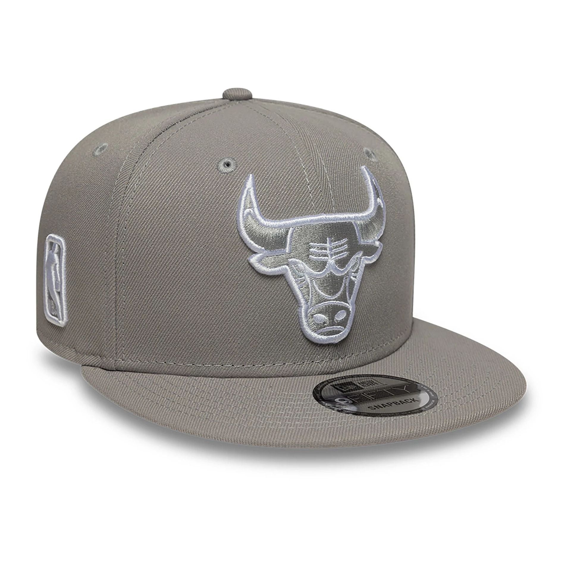 This is a Chicago Bulls Grey 9FIFTY Snapback Cap 1