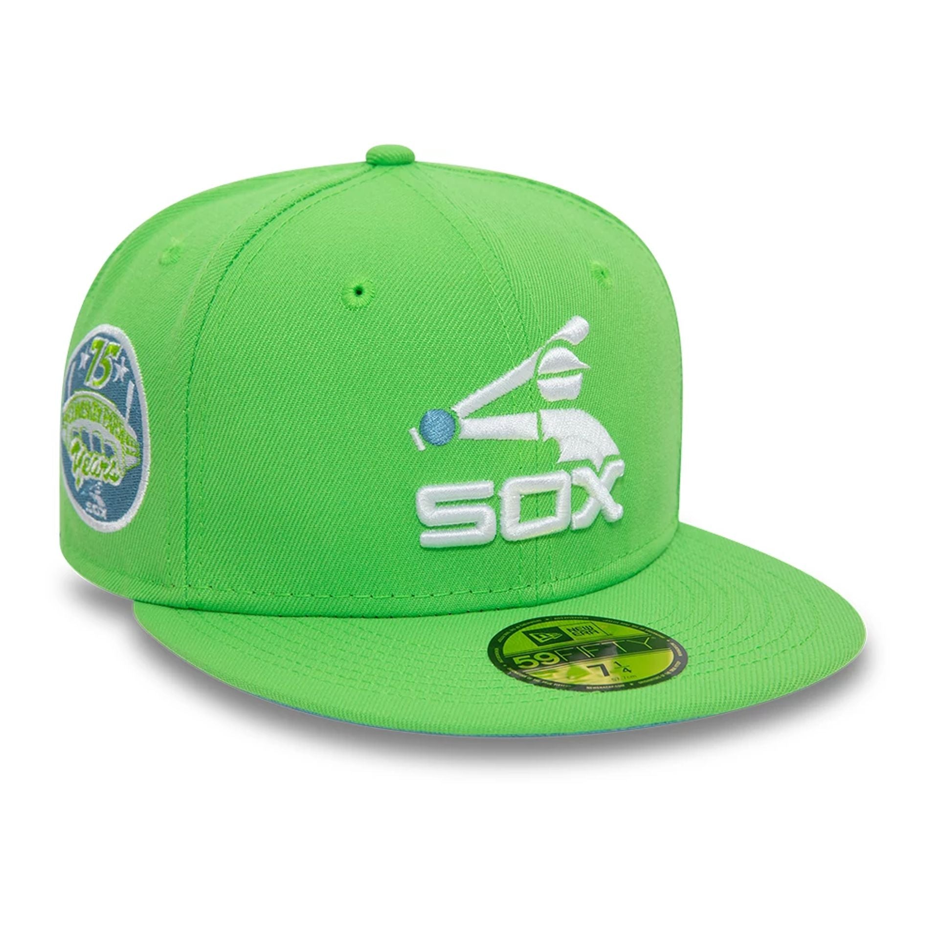 This is a Chicago White Sox Cooperstown Green 59FIFTY Fitted Cap 1