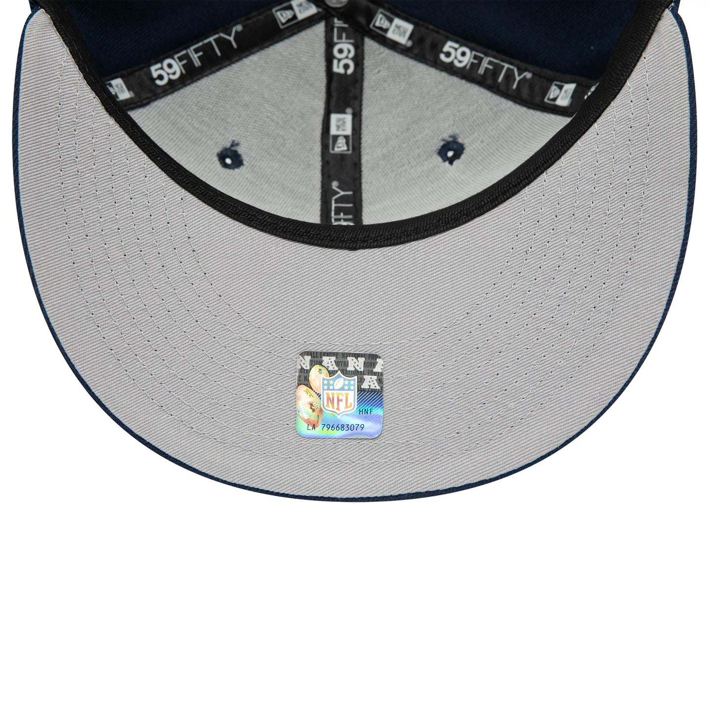 This is a Seattle Seahawks City Describe Dark Blue 59FIFTY Fitted Cap 3