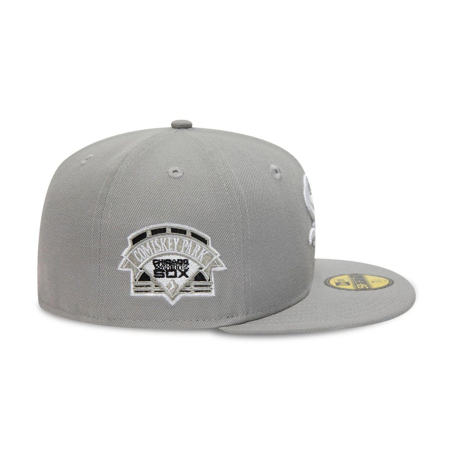 This is a Chicago White Sox Grey 59FIFTY Fitted Cap 5