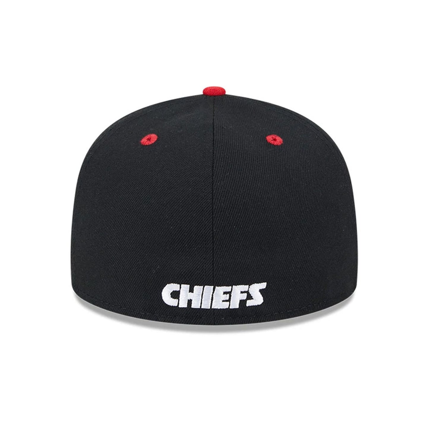 This is a Kansas City Chiefs NFL Codename Chiefs Black and Red 59FIFTY Fitted Cap 7