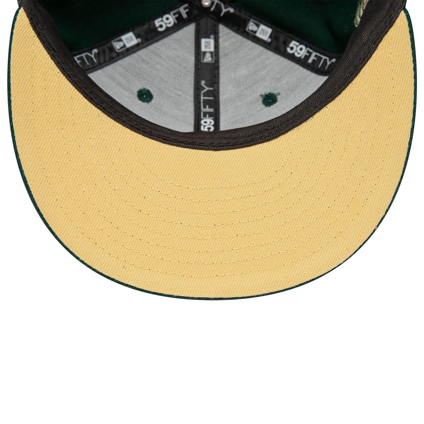 This is a Detroit Tigers Contrast Forest Green 59FIFTY Fitted Cap 2