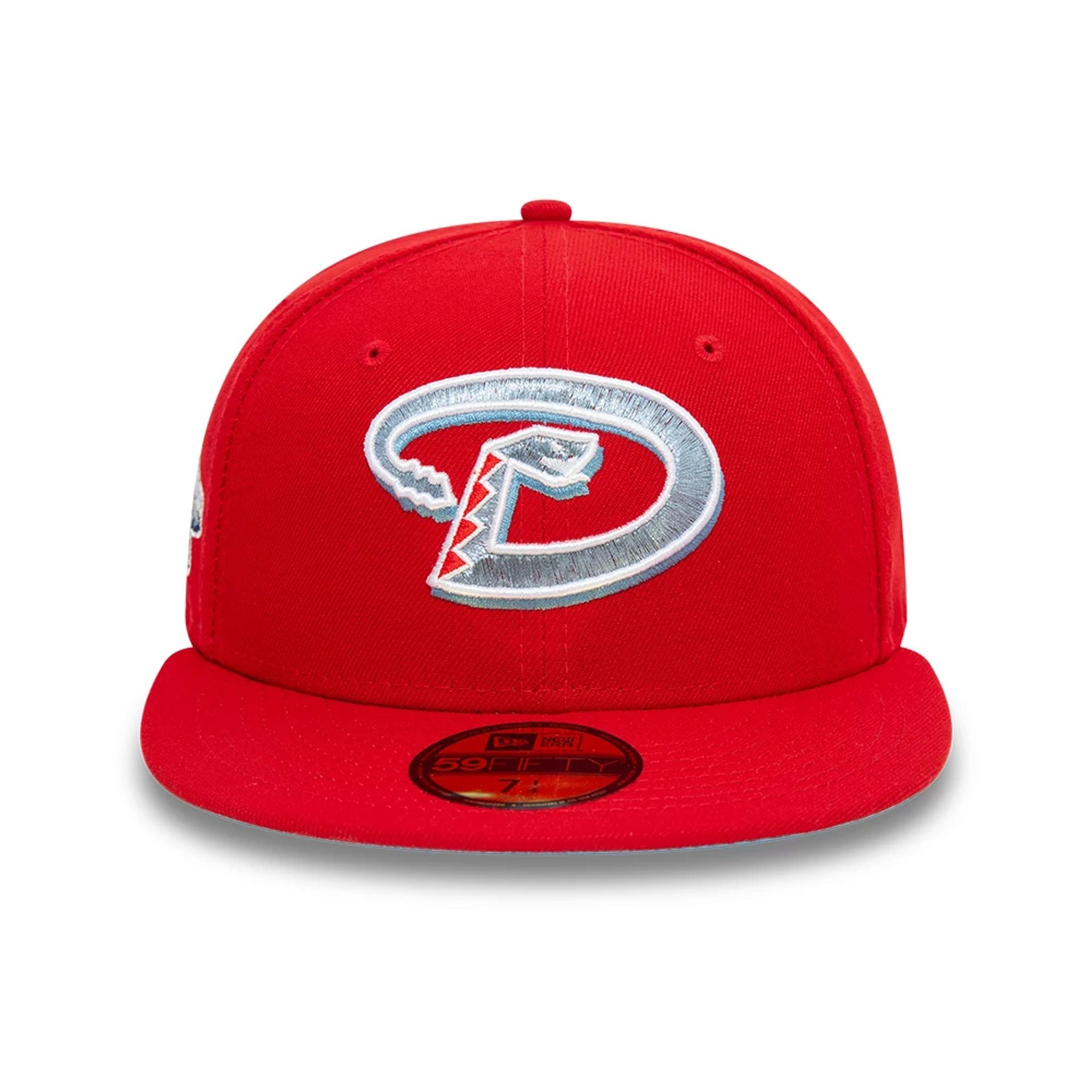 This is a Arizona Diamondbacks MLB World Series Red 59FIFTY Fitted Cap 6