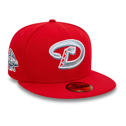 This is a Arizona Diamondbacks MLB World Series Red 59FIFTY Fitted Cap 1