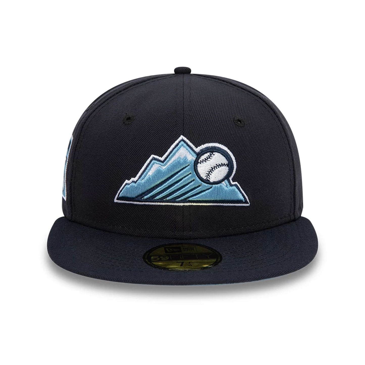 This is a Colorado Rockies Cooperstown Navy 59FIFTY Fitted Cap 5