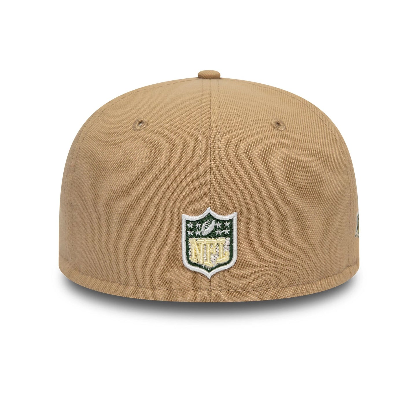 This is a Green Bay Packers NFL City Parade Dark Beige 59FIFTY Fitted Cap 7