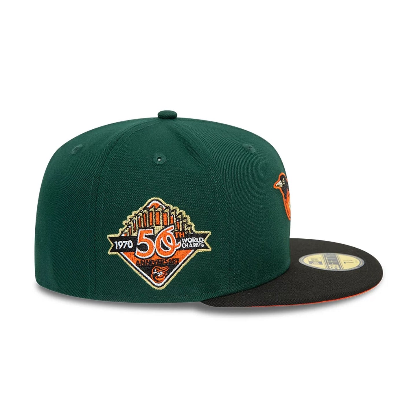 This is a Baltimore Orioles Cooperstown Green 59FIFTY Fitted Cap 4