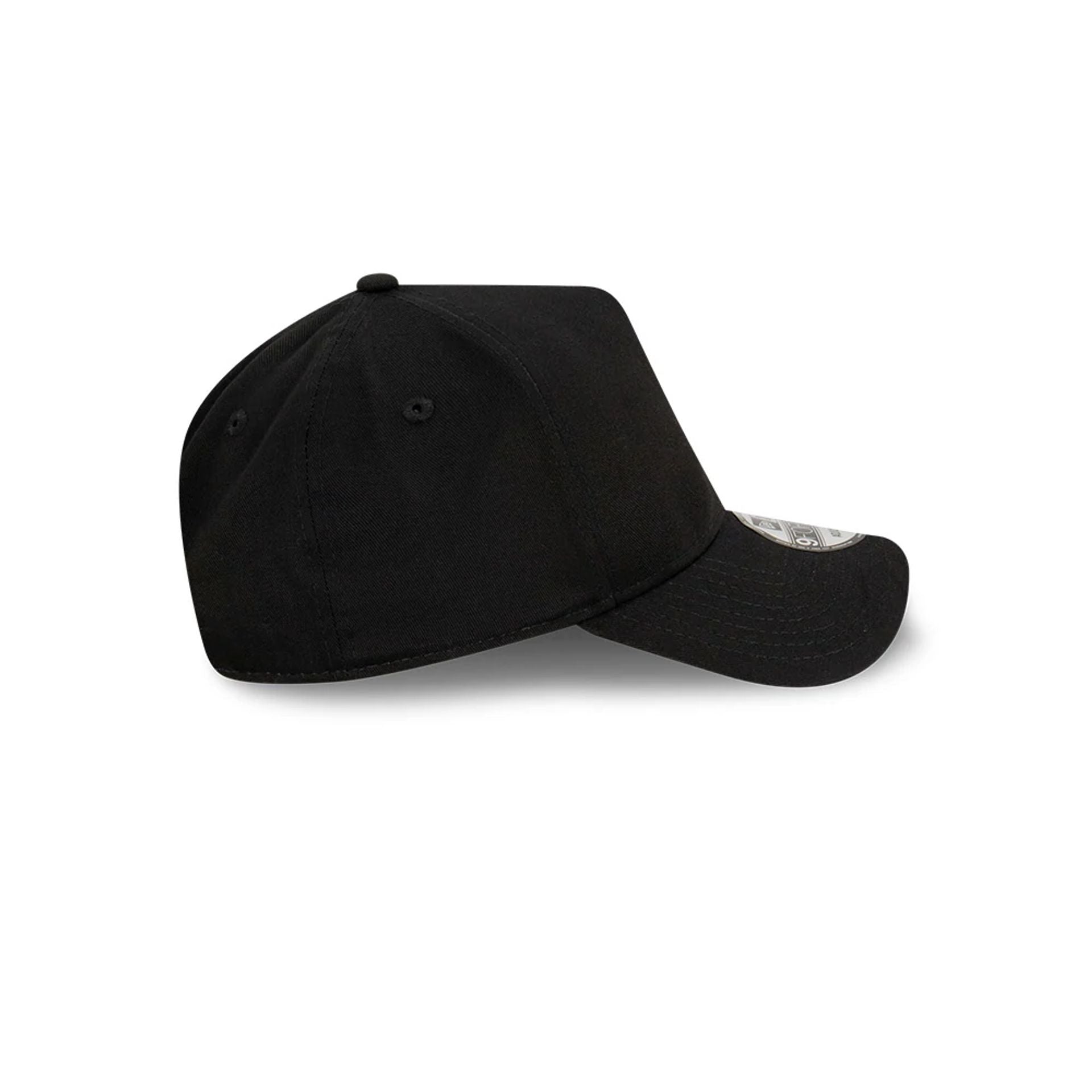 This is a New Era Black A- Frame 9FORTY Adjustable Cap 6