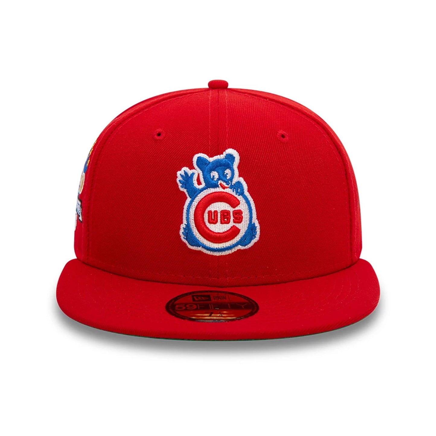 This is a Chicago Cubs MLB Hazard Pack Red 59FIFTY Fitted Cap 5