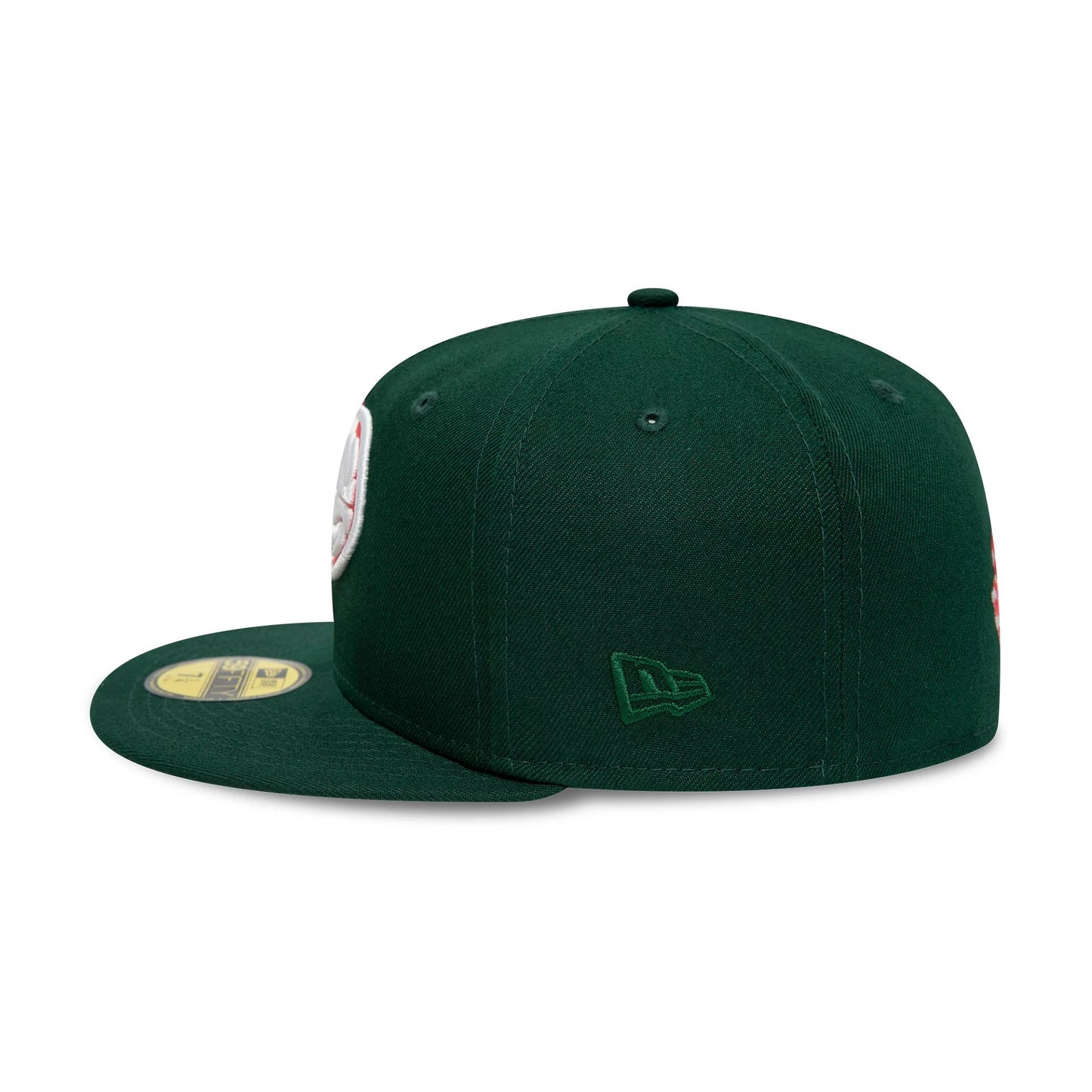 This is a Indiana Pacers NBA Classics Dark Green 59FIFTY Fitted Cap 6