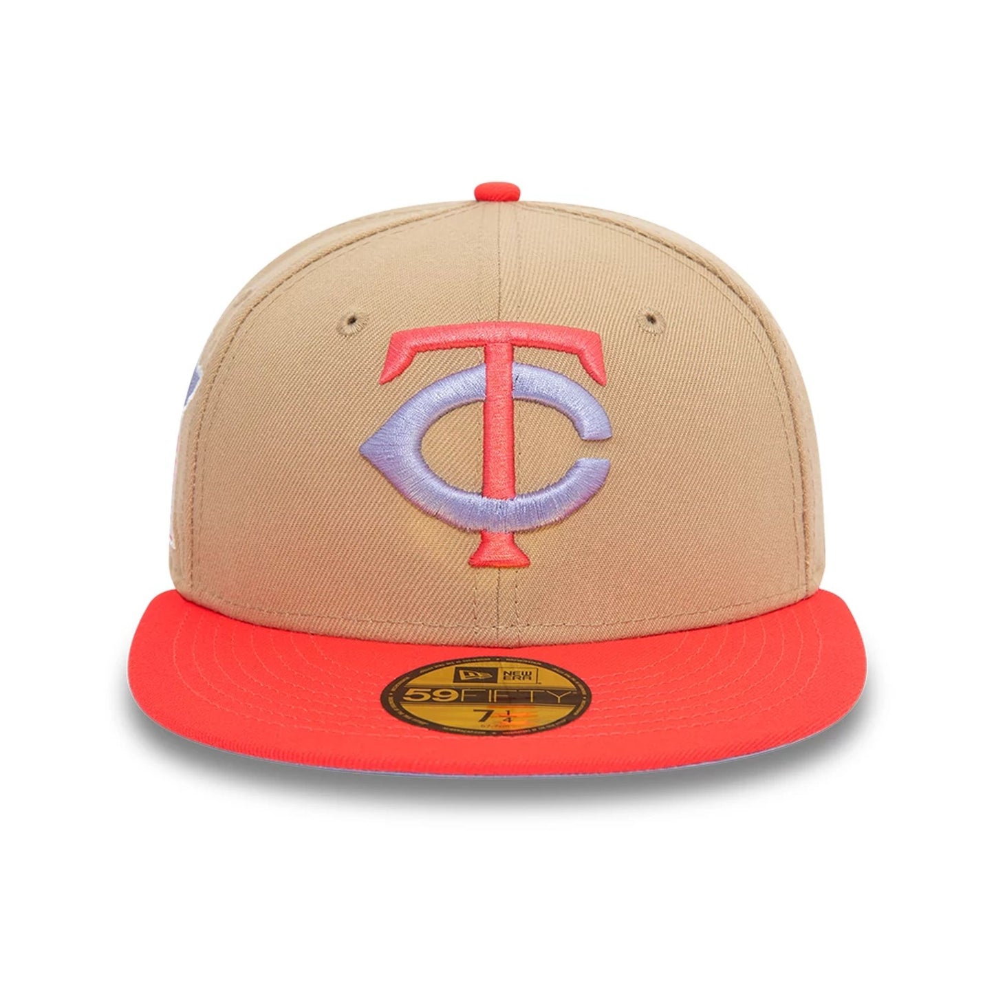 This is a Minnesota Twins All Star Game Beige 59FIFTY Fitted Cap 6