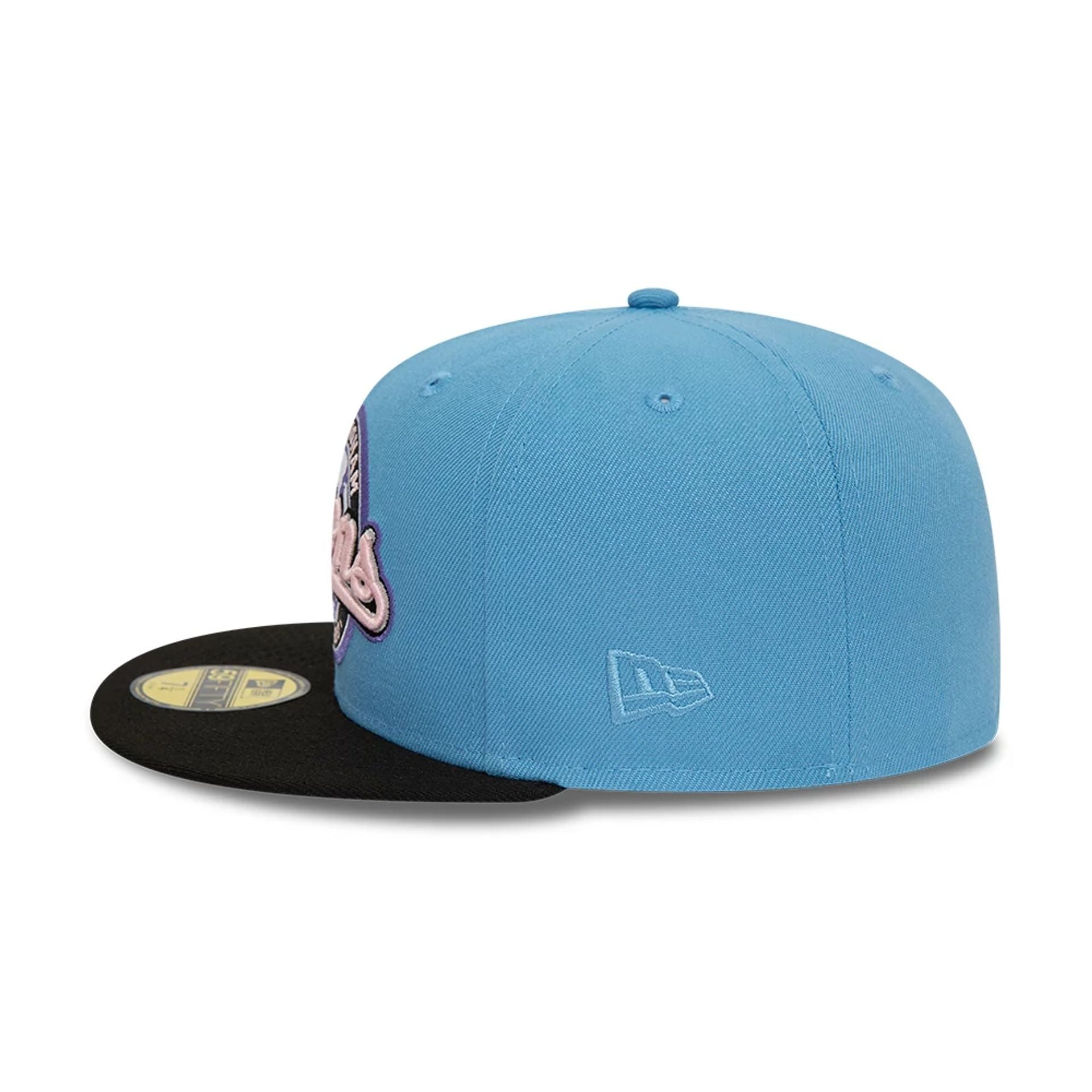 This is a Birmingham Barons MiLB Sky Blue 59FIFTY Fitted Cap 3