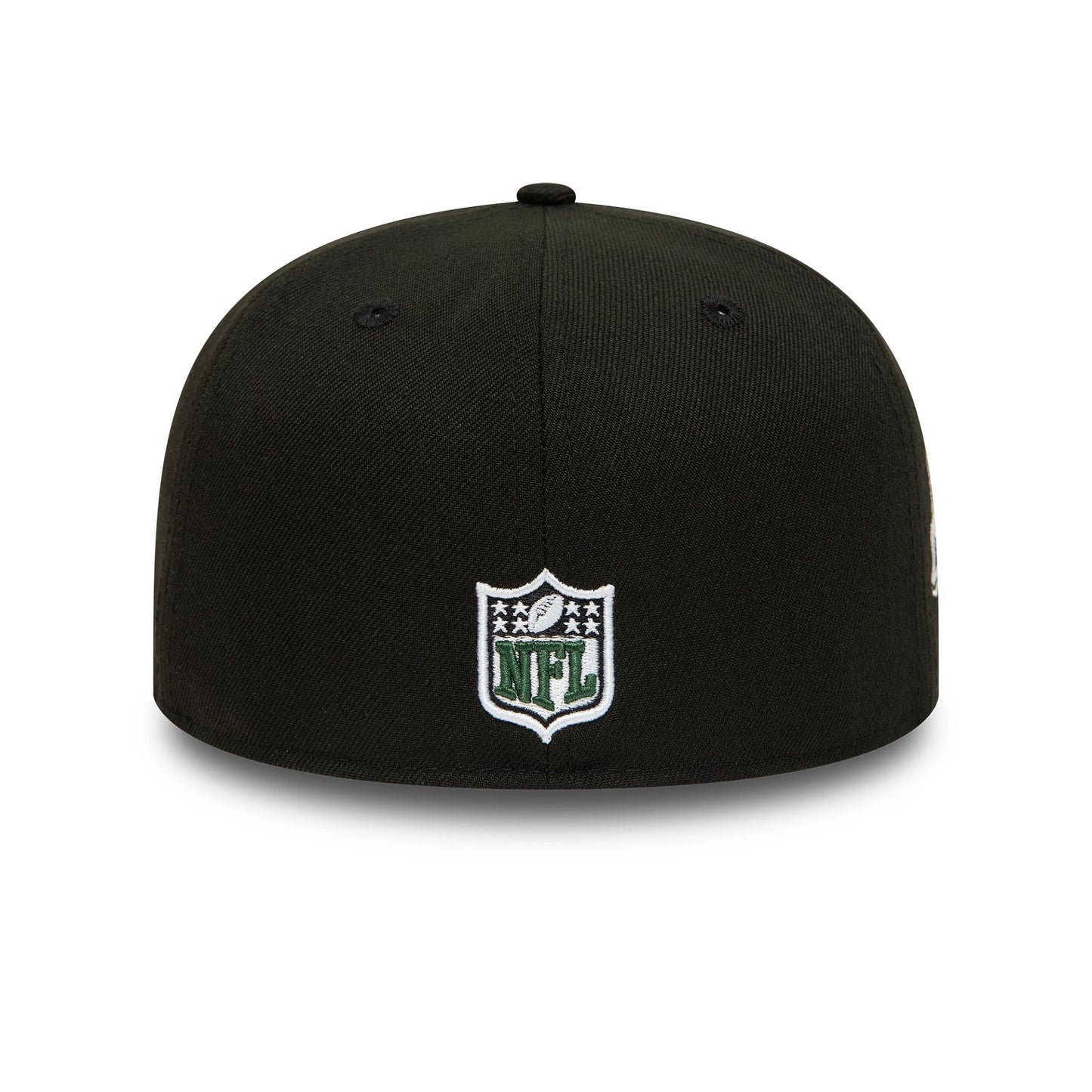 This is a Green Bay Packers NFL Teams Black 59FIFTY Cap 4