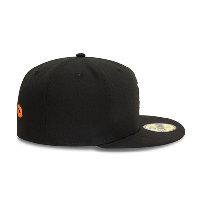 This is a Detroit Tigers MLB Lips Black 59FIFTY Fitted Cap 7