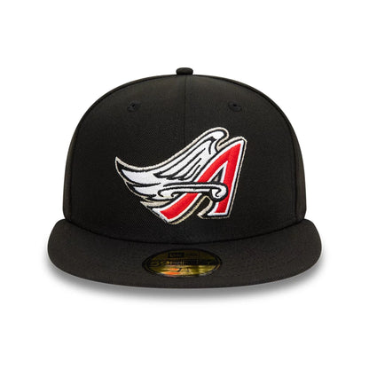 This is a Anaheim Angels Black 59FIFTY Fitted Cap 3