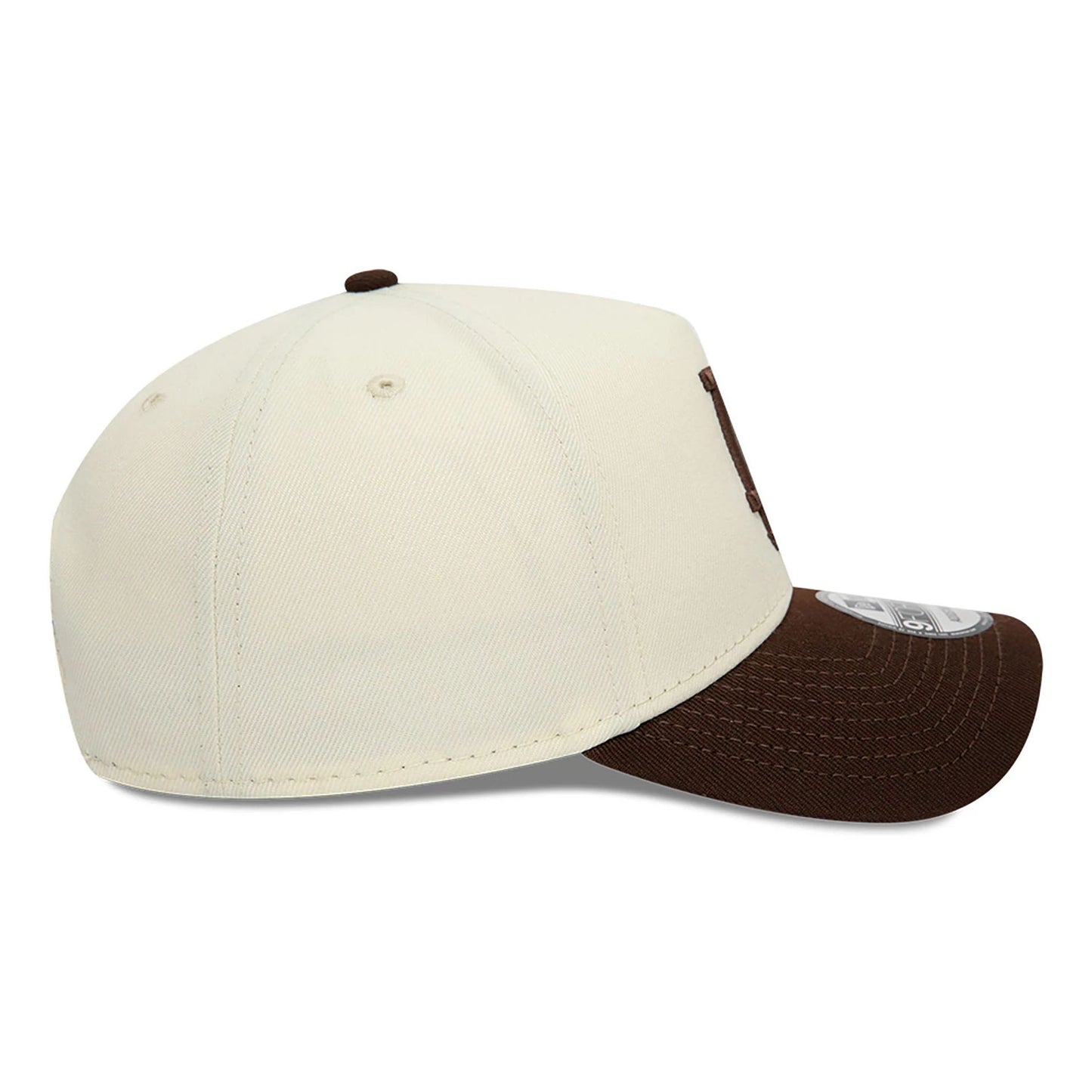 This is a LA Dodgers White A-Frame Trucker Cap 5