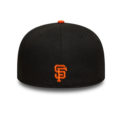 This is a San Francisco Giants MLB Skull Black 59FIFTY Fitted Cap 5