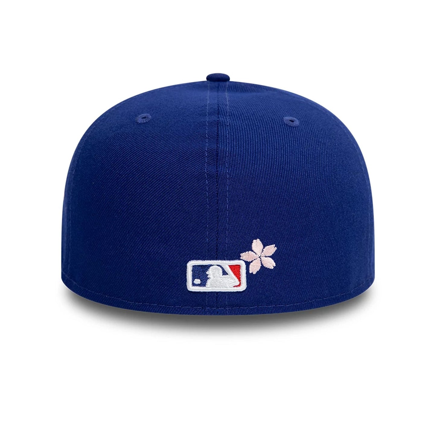 This is a LA Dodgers Cherry Blossom Dark Blue Low Profile 59FIFTY Fitted Cap 4