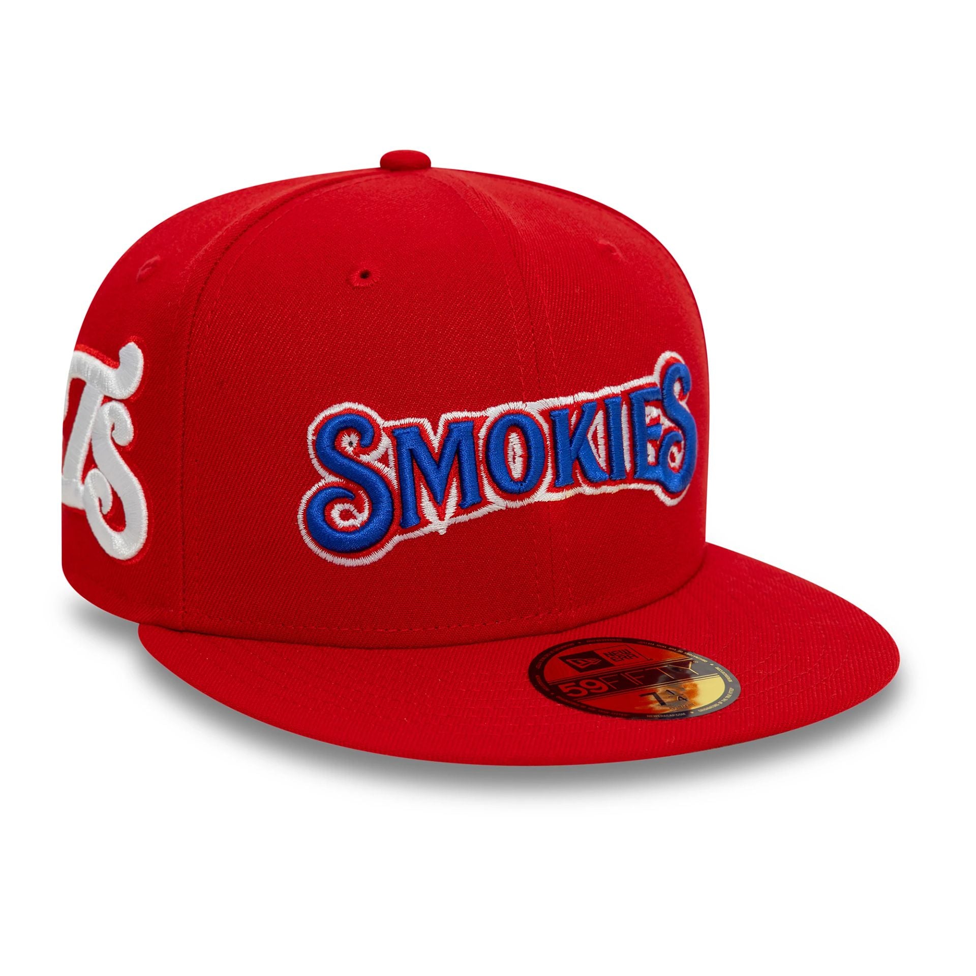 This is a Tennessee Smokies MiLB Variety Red 59FIFTY Fitted Cap 1