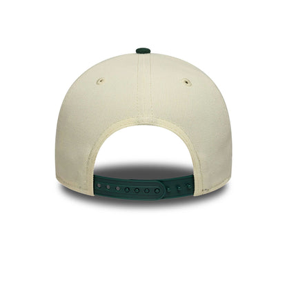 This is a LA Dodgers Chrome And Dark Green White 9FORTY A-Frame Adjustable Cap 5