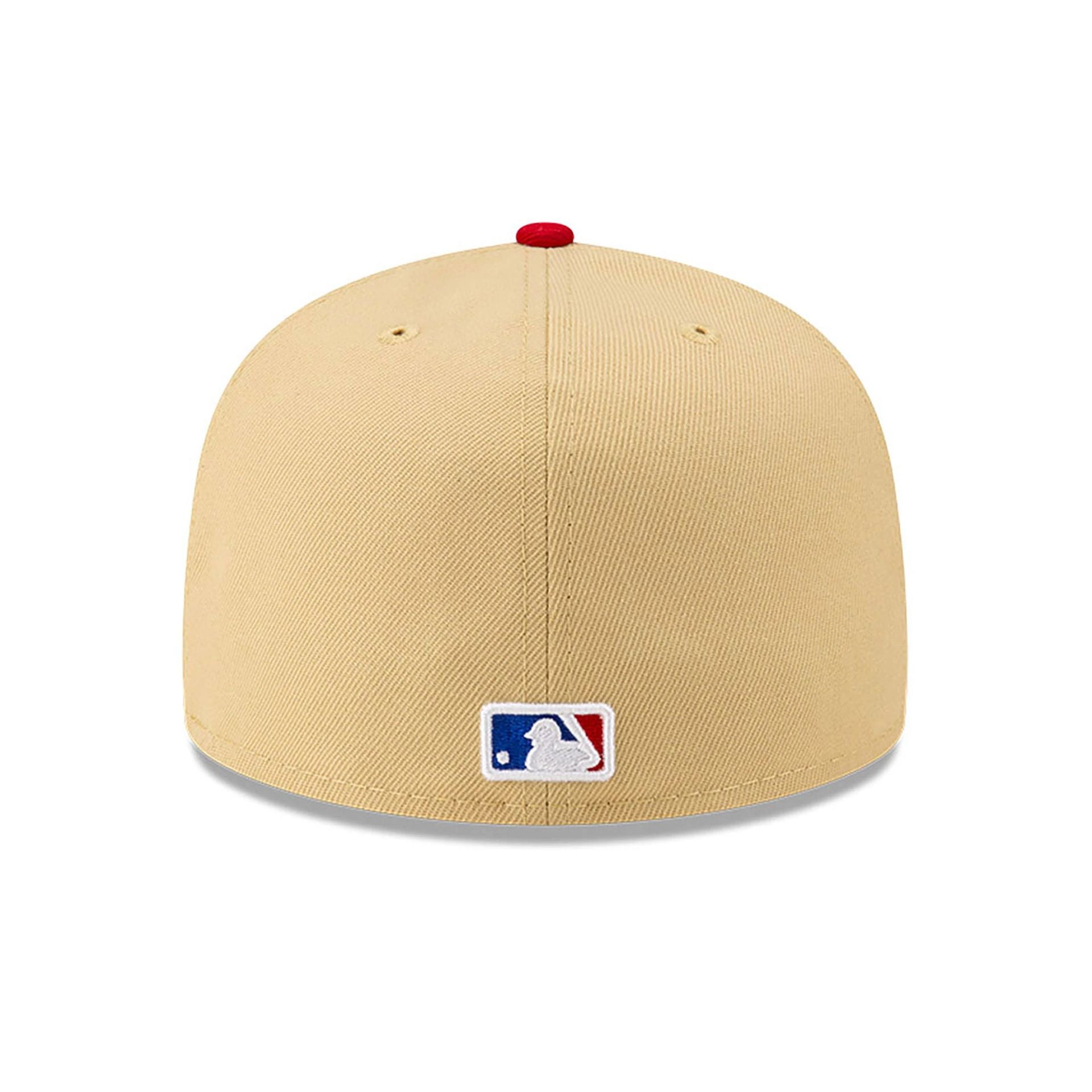 This is a Philadelphia Phillies MLB Mascots Vegas Gold 59FIFTY Fitted Cap 5