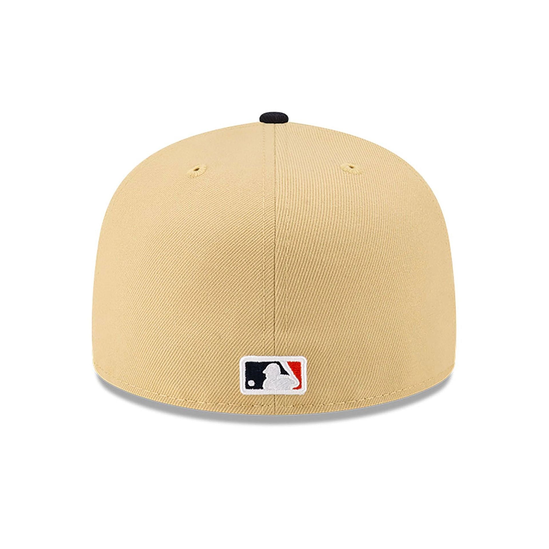 This is a Detroit Tigers MLB Mascots Vegas Gold 59FIFTY Fitted Cap 5