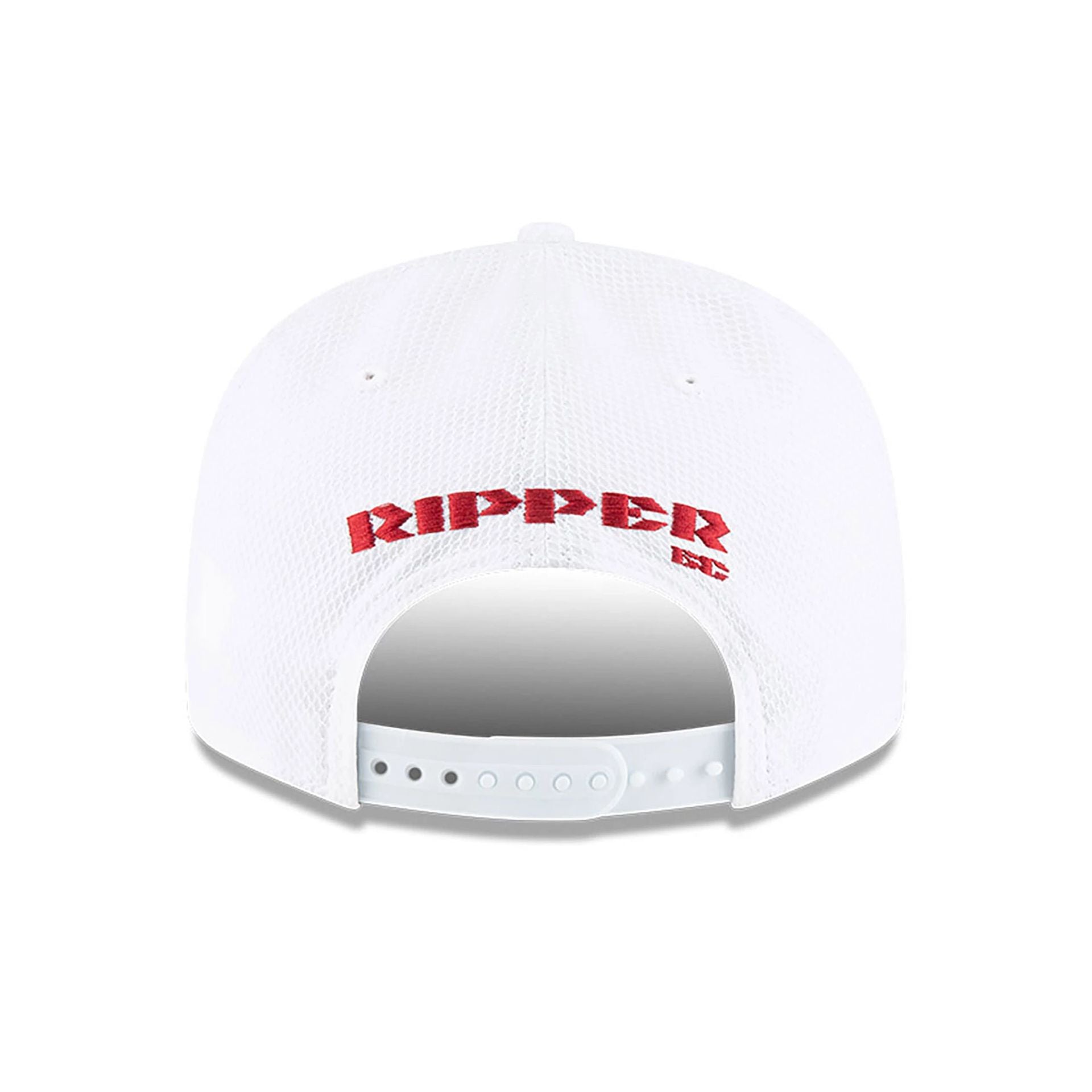 This is a Rippers LIV Golf White 9FIFTY Snapback Cap 5