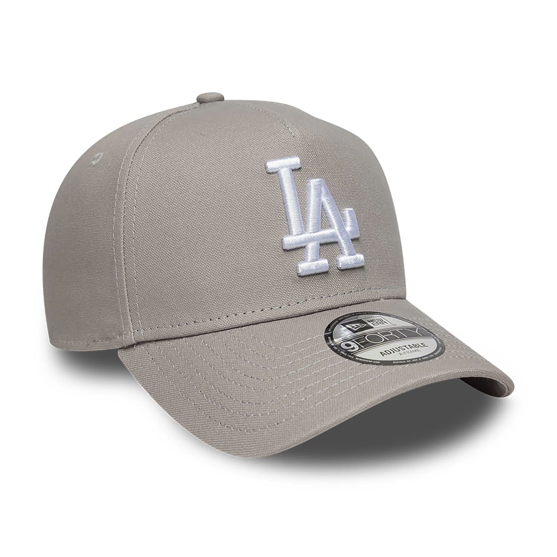 This is a LA Dodgers Grey 9FORTY A-Frame Adjustable Cap 3