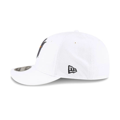 This is a Ironheads LIV Golf White Low Profile 9FIFTY Snapback Cap 7