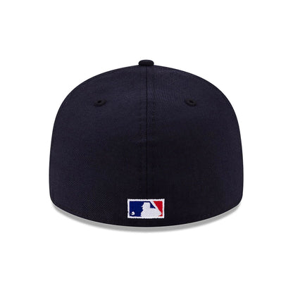 This is a New York Yankees MLB Team Logo Navy Low Profile 59FIFTY Fitted Cap 5