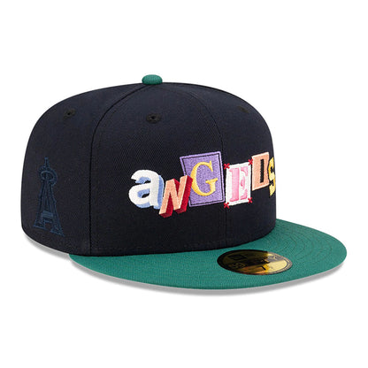 This is a LA Angels DIY Note Navy 59FIFTY Fitted Cap 4