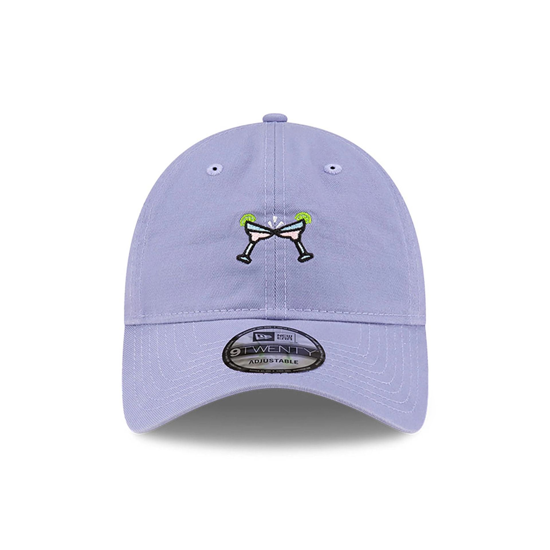 This is a New Era Micro Cheers Pastel Purple 9TWENTY Adjustable Cap 3