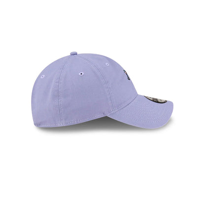 This is a New Era Micro Cheers Pastel Purple 9TWENTY Adjustable Cap 6