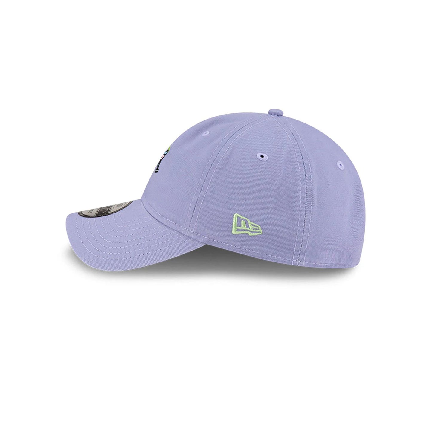 This is a New Era Micro Cheers Pastel Purple 9TWENTY Adjustable Cap 7