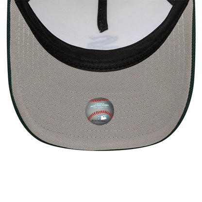 This is a Chicago White Sox Chrome And Dark Green White 9FORTY A-Frame Adjustable Cap 2