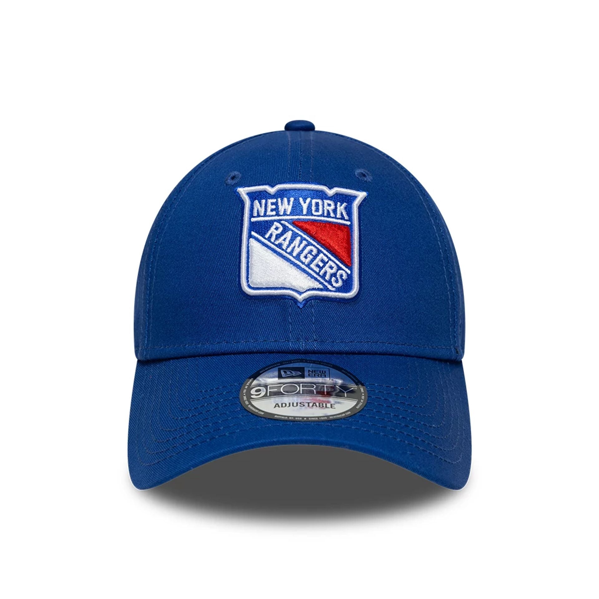 This is a New York Rangers NHL Blue 9FORTY Adjustable Cap 2