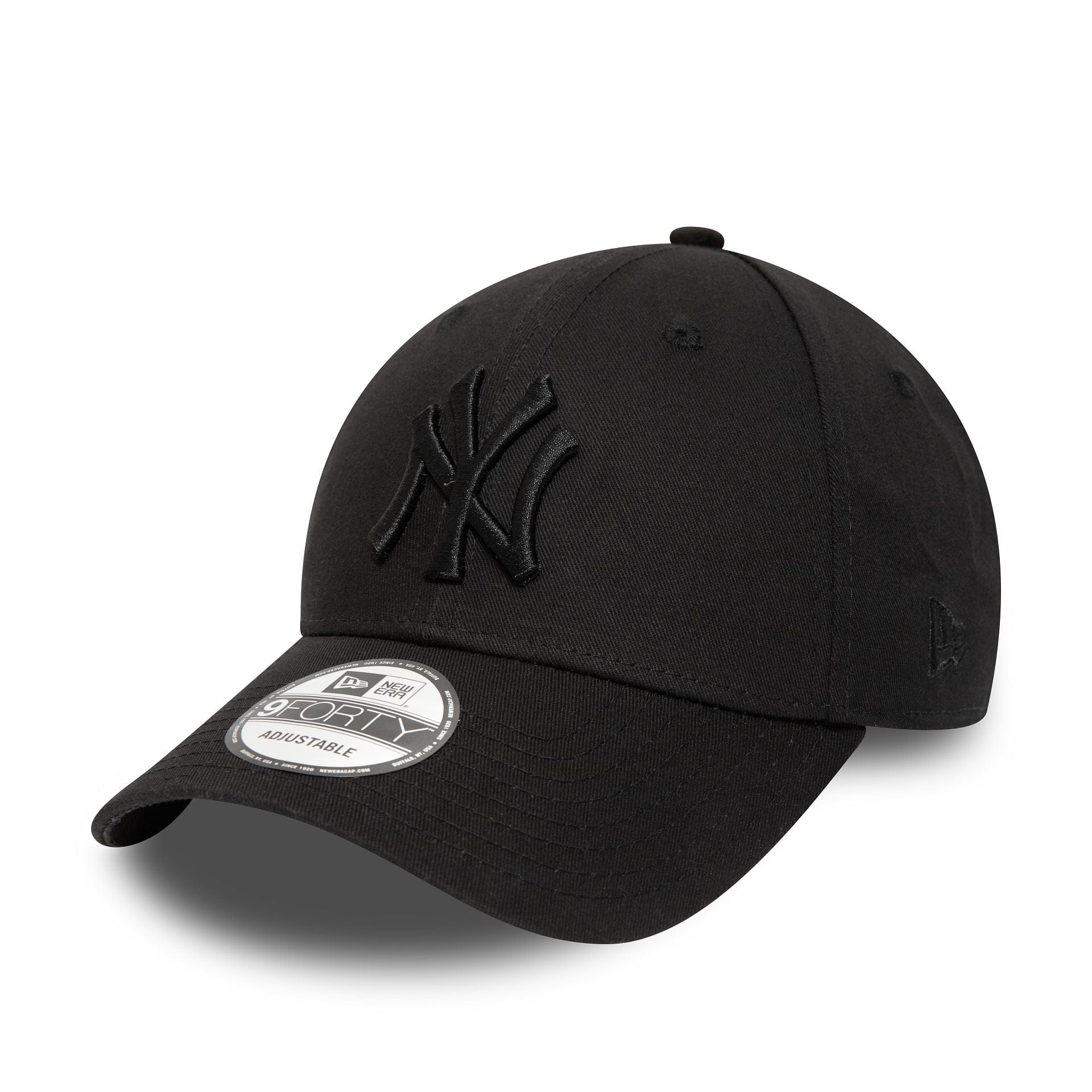 New York Yankees Essential Black 9FORTY Adjustable Cap