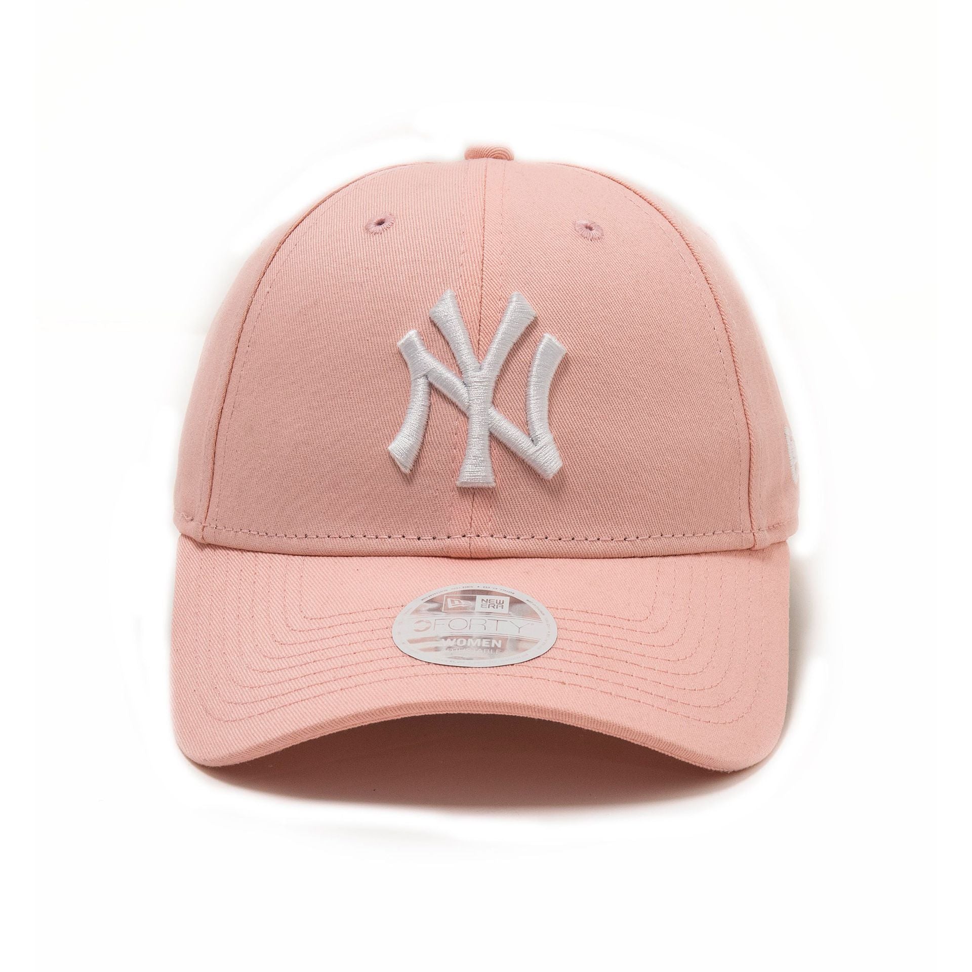 This is a New York Yankees Essential Womens Pink 9FORTY Cap 3