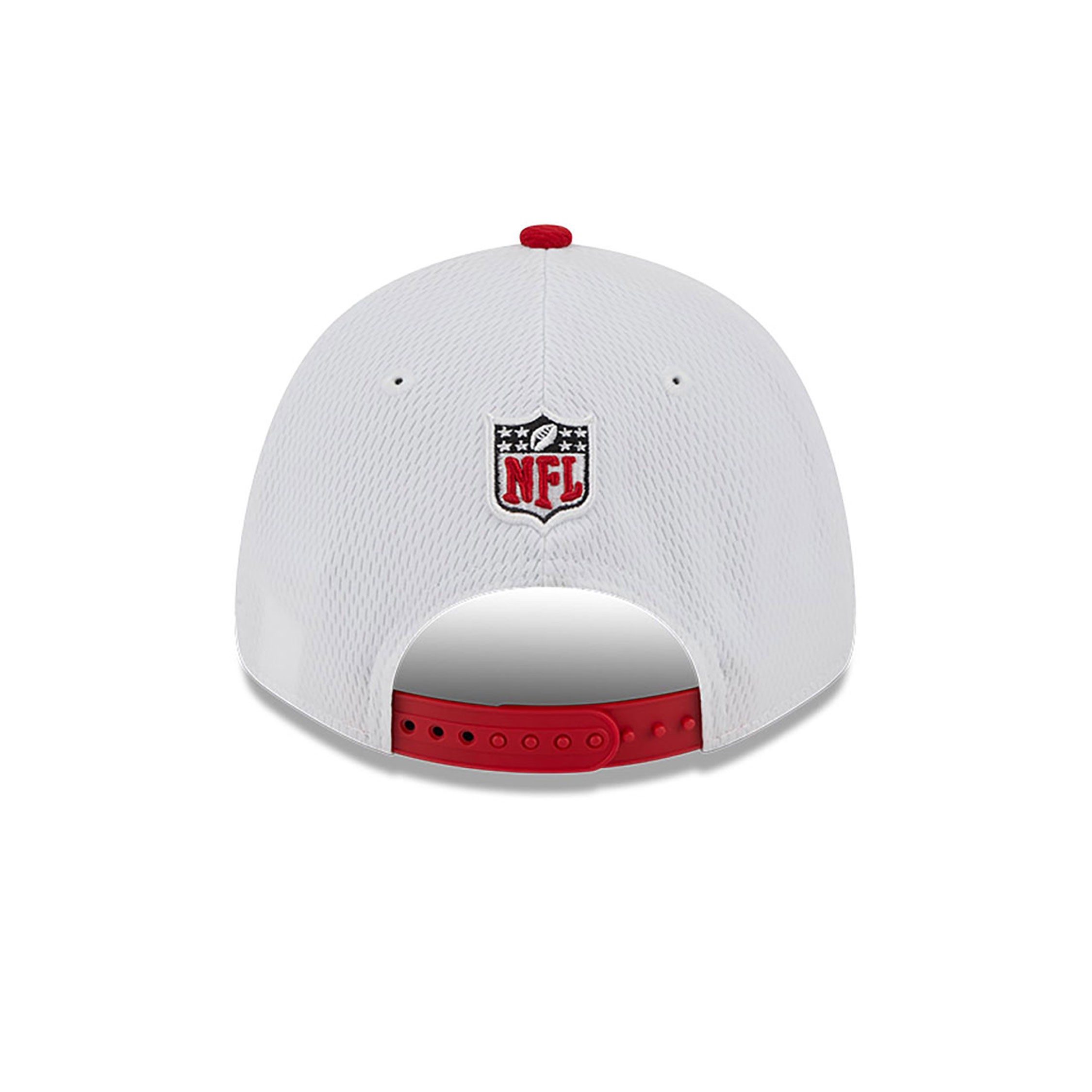 San Francisco 49ers NFL Sideline 2023 White 9FORTY Stretch Snap Cap