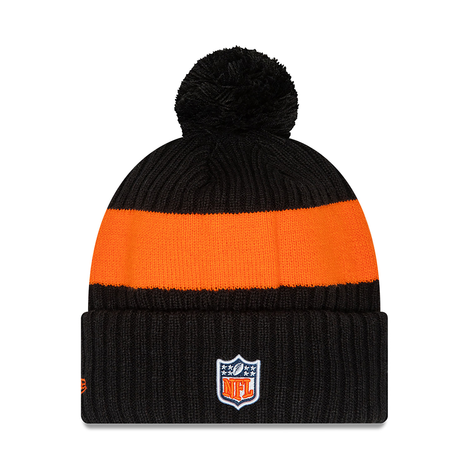 NFL Sideline 2023 Denver Broncos Bobble Knit Hat D03_559
