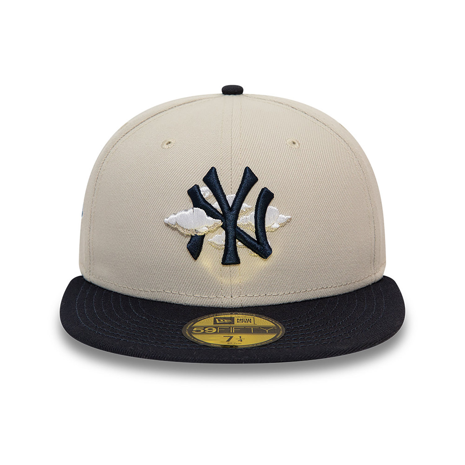 New York Yankees 2Tone Cloud Stone 59FIFTY Fitted Cap