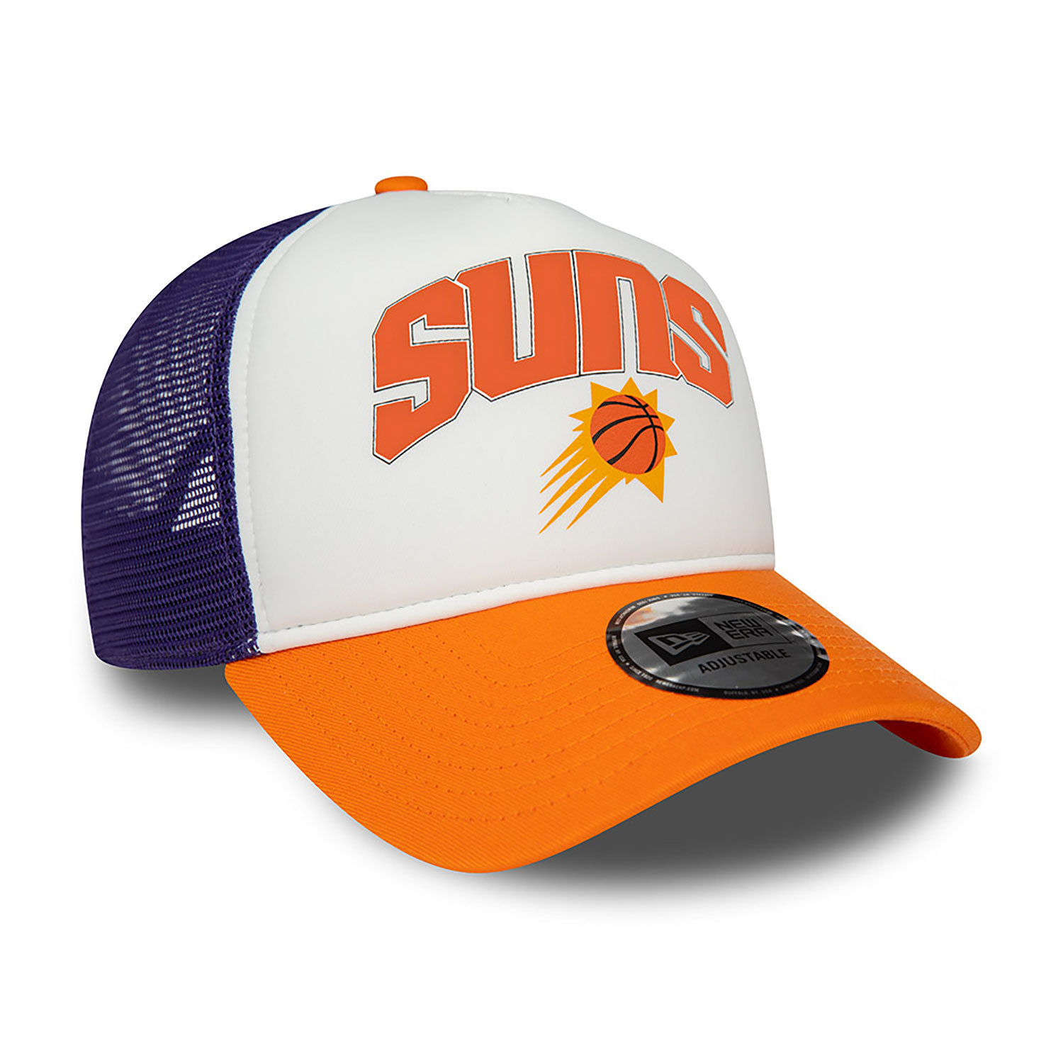 Phoenix Suns NBA Retro Orange E-Frame Trucker Cap